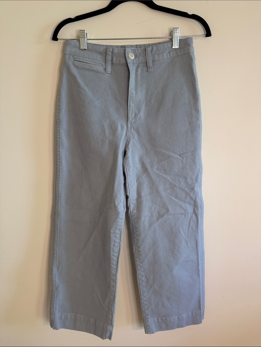 Madewell Chinos in Light Gray-Blue